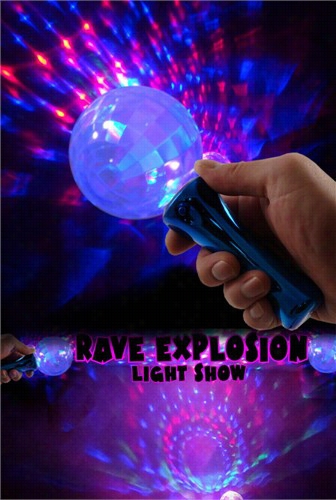 Mega Rave Explosion Lightshow Globe