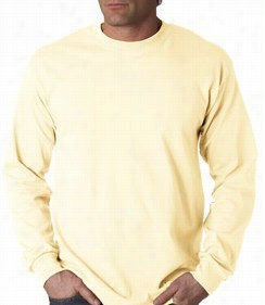 Mens Premium Long Sleeve T-sirt (natural)