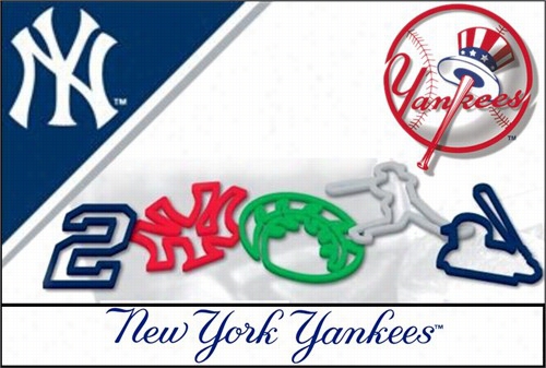 New York Y Ankees Logo Bandz (20 Pack)