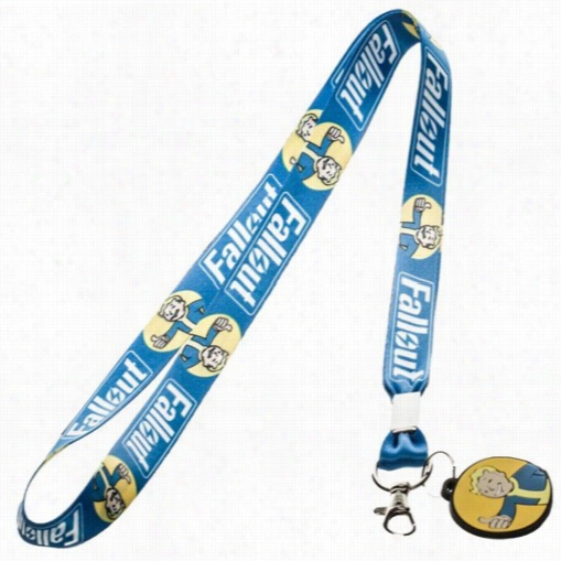 Official Bethesda Fallout Vault Boy Lanyard