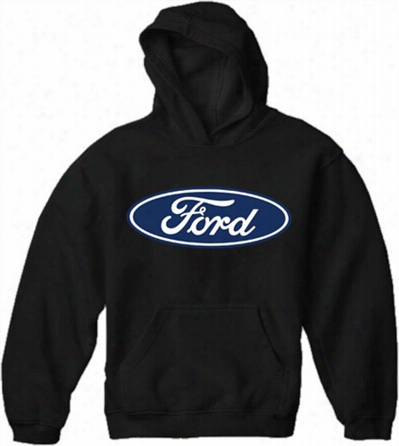 Officizl Ford Logo Adult Hoodie