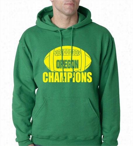 O R Eegon Football Champions Adult Hoodie