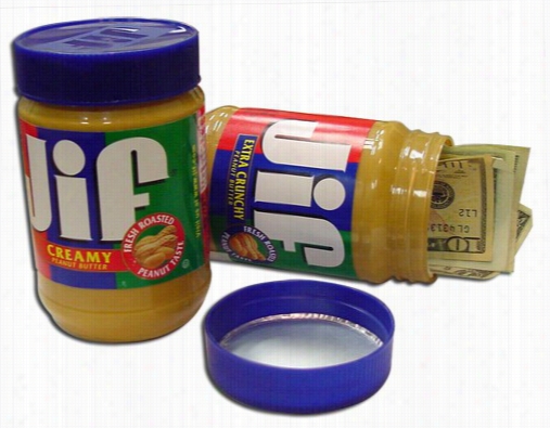 Peanut Butter Diversion Can Safe :: Looks Like Real Peanut Butter