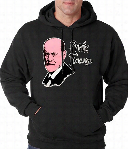 Pink Freud Hoodie :: Sigmund Freud Adult Hoodie