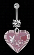 Playboy Heart Navel Jewelry