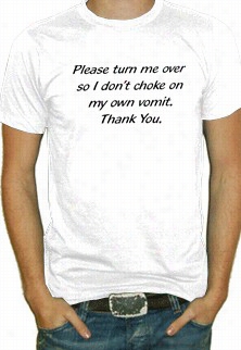 Please Turn Me Over T-shirt