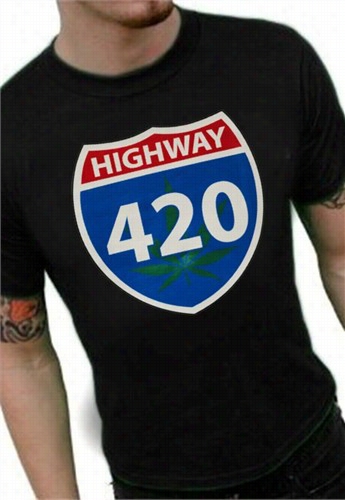 Pothead & Stoner Tees - Highway 420 T-shirt