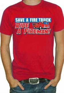 Ride  Fireman T-shirt