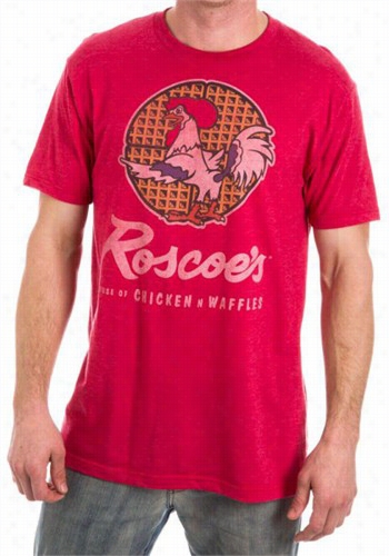 Roscoe House Of Chicken And Waffles Mens T-shirt