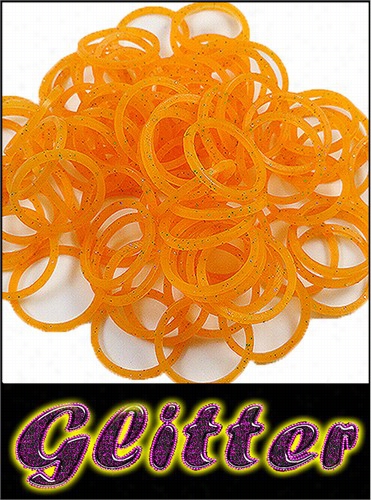 Rubberband Looms - Glitter Bands Refill Kit (100 Pieces) -o Range