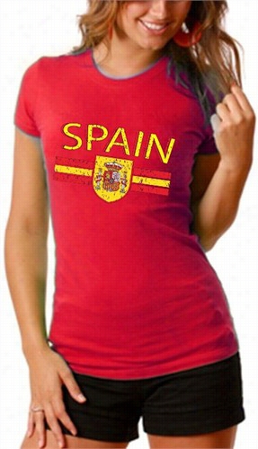 Spain Vintage Shield International Igdls T-shirt