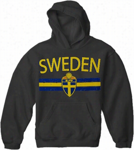 Sweden Vintage Shiled International Hoodie