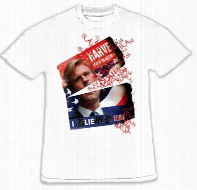 The Dark Knight &quot;harvey Dent Defiled Campaign Poster&quot; T-sh Irt