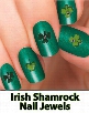 Irish Shamrock Nail Jewels