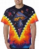 Space Mushrooms Tie Dye T-shirt