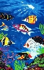 Tropical Fish Beach & Bath Towel