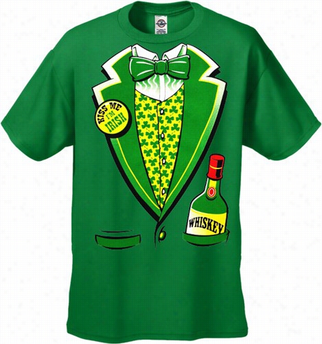 Tuxedo Tshirts - Irish Whiskey Tuxeod Men's T-shirt