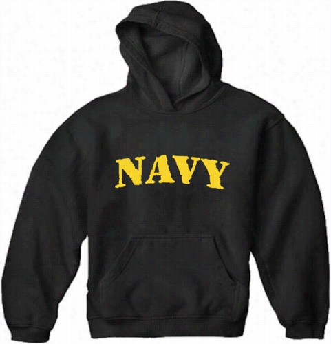 U.s Navy Military Adul Hoodie (yellow)