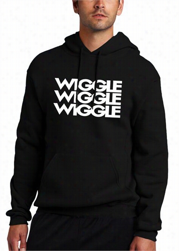 Wiggle Song Lyrci Adult Hoodie