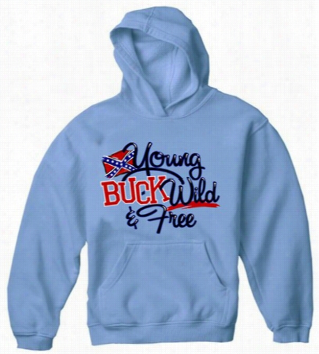 Young Buck Wi Ld &ampp ; Free Adult Hoodie