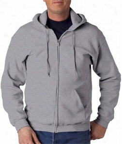 Zip Up Hooded Wseatshirt :: Premium Hoodie With Zipper (charcoal)