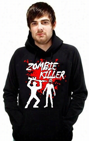 Zombie Sweatshirts - Zombie Killer Hoodie