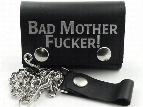 Bad Mother Fu*ker Chain Wallet :: As Seen In The Movie Pulp Fiction