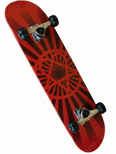 Bma/him &quot;risnig Sun&quot; Complete Skateboard