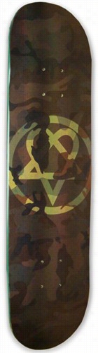 Bam/him Camo Heartgram Skateboard Adorn