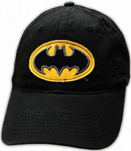Batman Logo Adjustableb Aseball Hat