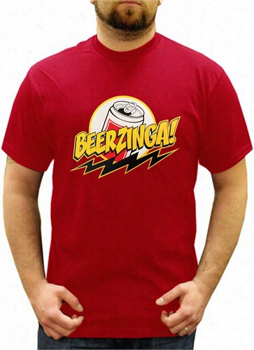 Beerzzinga! - Big Blow The Ory Parody Men's  T-shirt