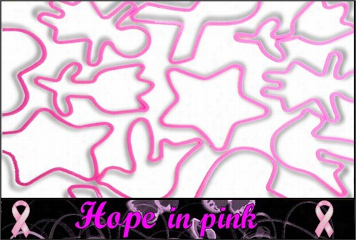 Breast Cancer Awarenes Pink Silly Rubber Bandz Rbacelets (12 Pack)