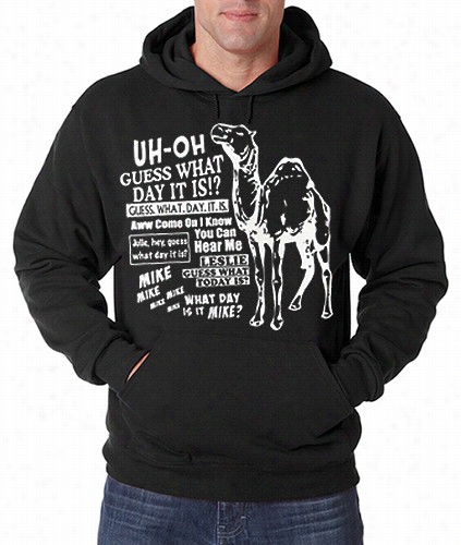 Camel Hump Day Gue$s Whatt Adult Hoodie