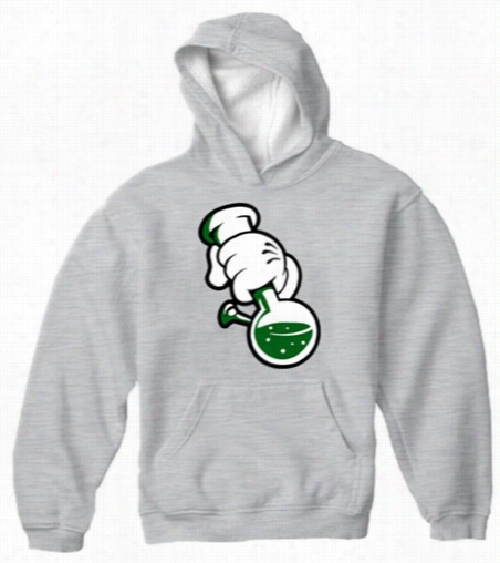 C Artoon Hands Bong Rip Person Of Mature Age Hoodie