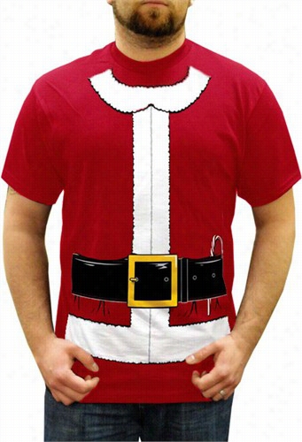 Costume Shirts - Santa Clause Tuxedo Costume Men's T-shirt