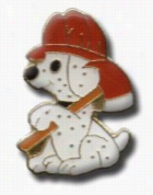 Dalmation Fire Dog Lapel Pin