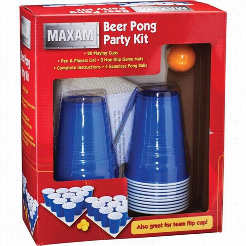 Deluxe Beer Pong Party Kit