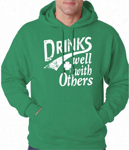 Drinke Well With Other Irish St. Patrick's Day Hoodie