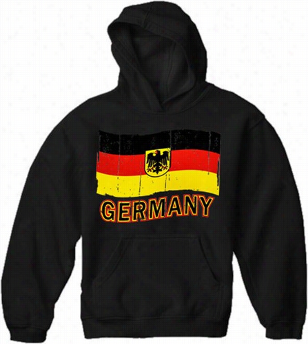 Germaby Vintage Flag Adult Hoodie