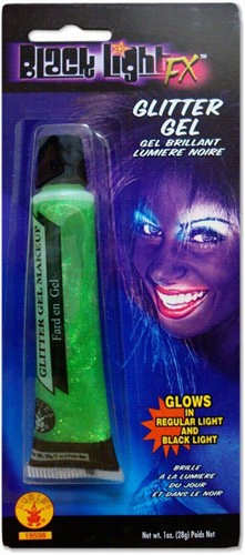 Glow In The Dark & Dark Light Reactive Hair & Body Gel