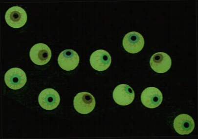 Glow In The Dark Bouncy Eye Blals (12 Pcs.)