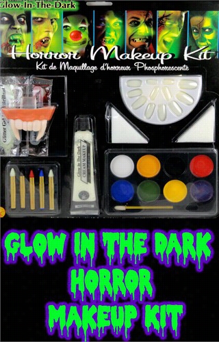 Glow In The Dark Horror Makeup Kit