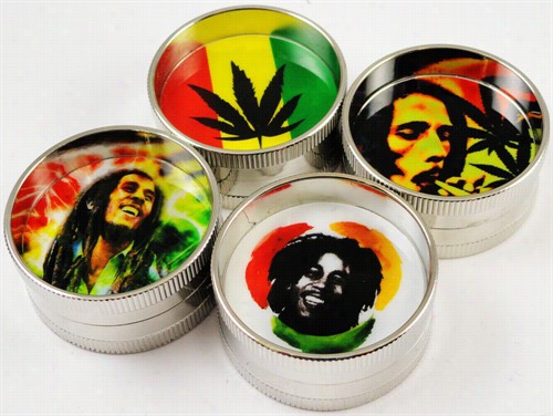 Herb Grinders - Rasta Series Herb Grinder