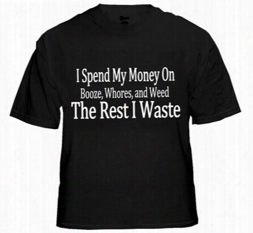 I Spend My Money T-shirt