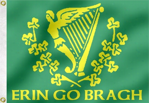 Irish Flag - Erin Go Bragh &quot;ireland Forever&&quot; 3' X 5' Flag