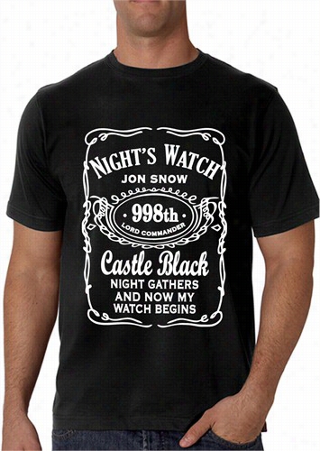 Jon Snow Night's Watch G.o.t Men's T-shirt