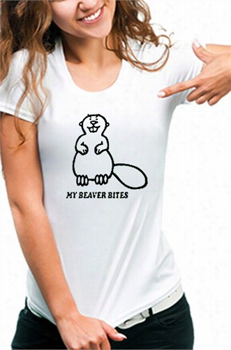 My Beaver Bites Girls T-shirt