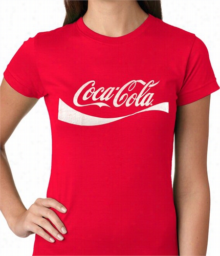 Official Vintage Coca-cola Ladis T-shirt