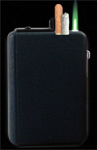 Premium Dual Compartment Auomatic Cigarette Dispenser With Lighter