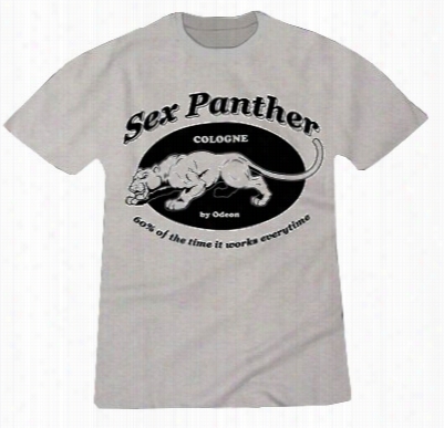 S Ex Panther Cologne T-shirt - From The Movie Anchorman